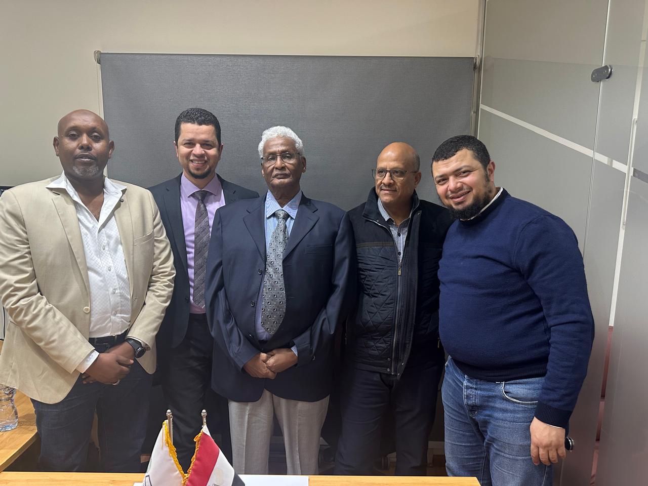 Participants at the BMD Groupe and Diar Consulting Group meeting